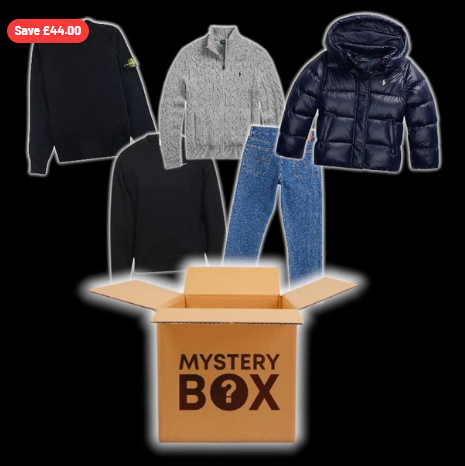 MYSTERY BRANDED CLOTHING BOX